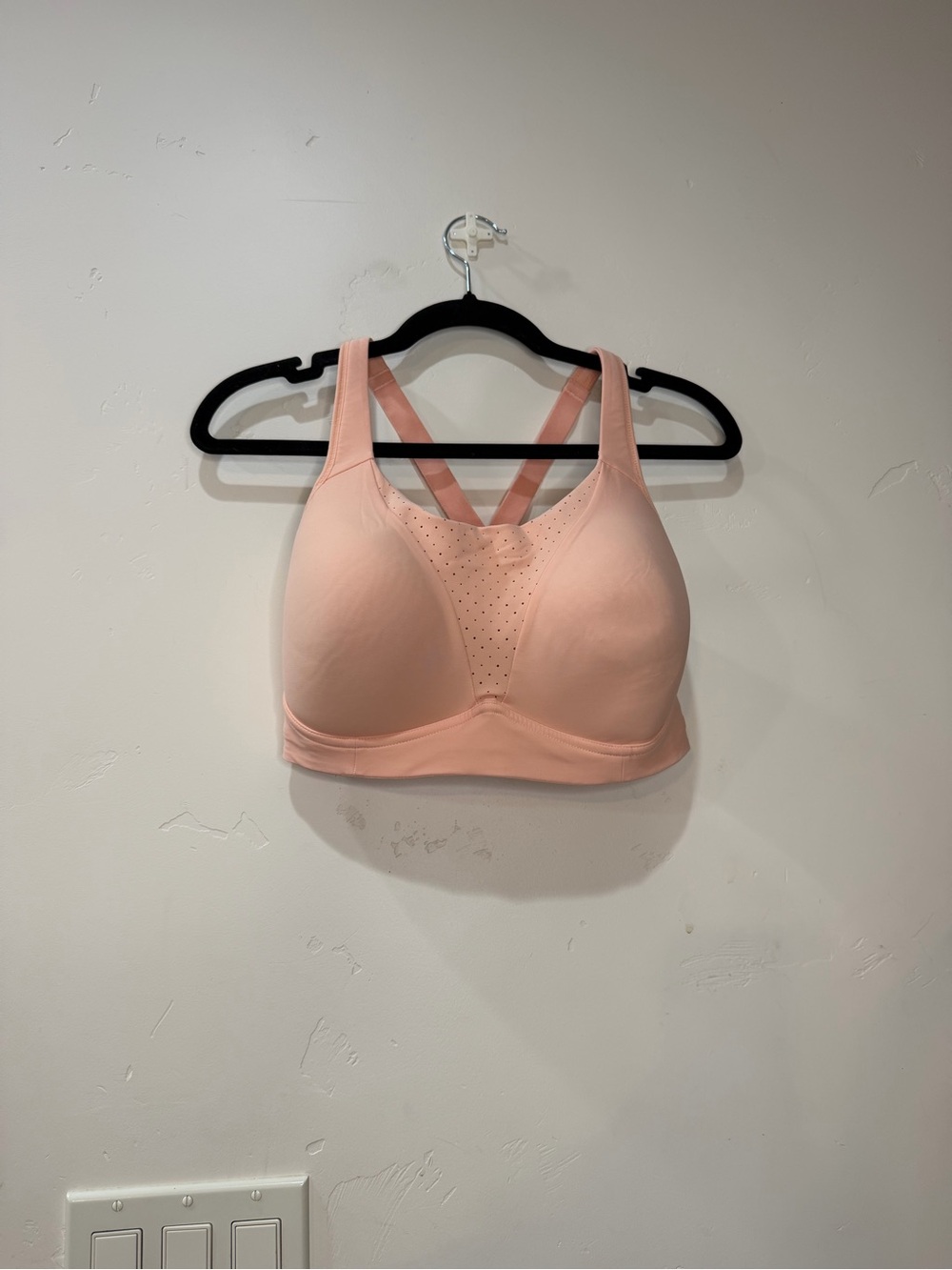 lululemon athletica Blush Pink Perforated Padded Sports Bra #30